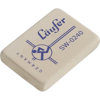 Radierer Läufer SW 0240 weiß 0 Gummi