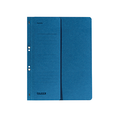 Ösenhefter Falken 80000524 A4 blau Behördenheftung, 1/2 Vorderdeckel