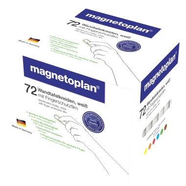 Tafelkreide Magnetoplan weiß 72 St. 