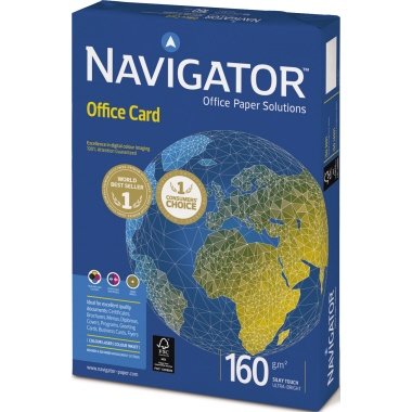 Kopierpapier Navigator A4 160g weiß 250 Blatt