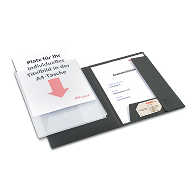 Angebotsmappe dataplus® 25541 A4 transparent 