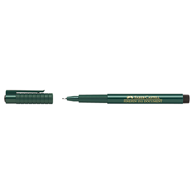 Fineliner Faber-Castell 1511 schwarz 0,4mm 