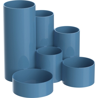 Stifteköcher Maul 41155 6 Röhren blau atlantic blue