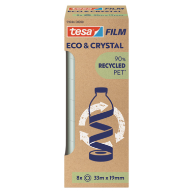 Klebefilm tesa 59044 ECO&Prem. 33mx19mm 