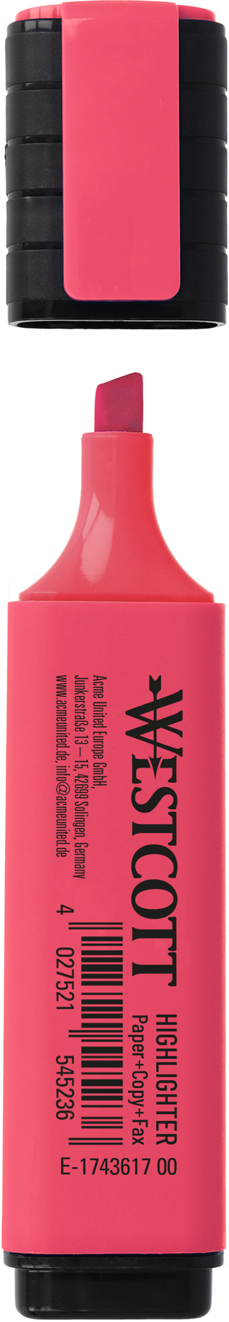 Textmarker pink