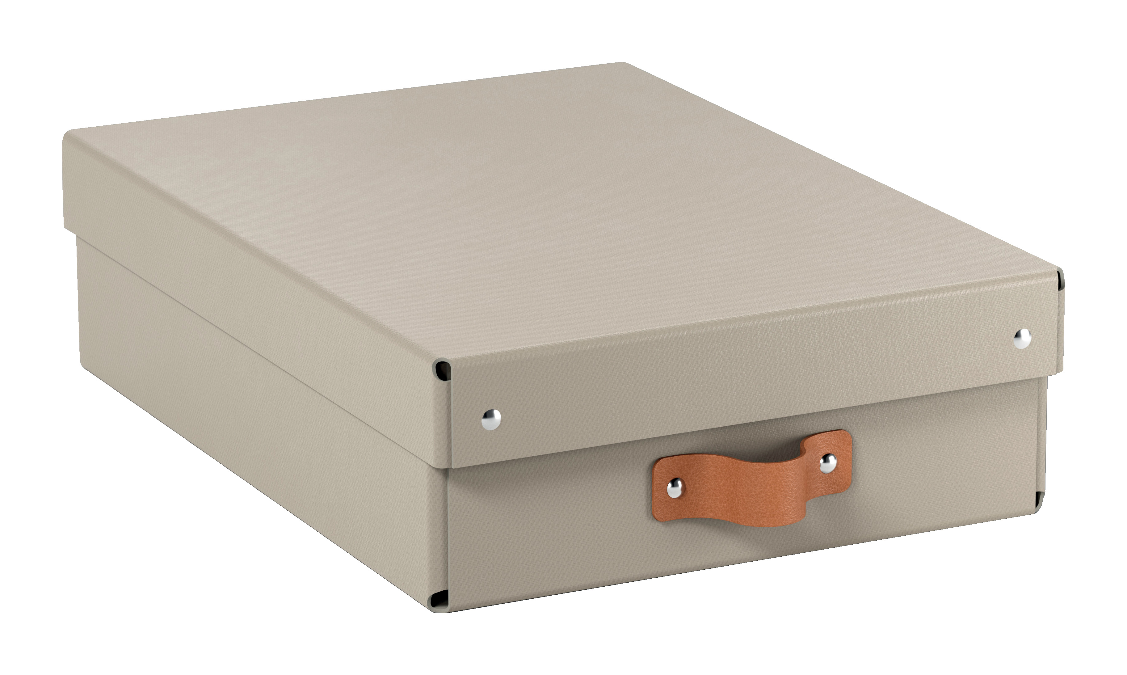 Archivbox Leitz 6148 Puro M low beige Pck. 2 Stück