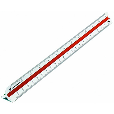 RUMOLD Dreikantmaßstab 160
