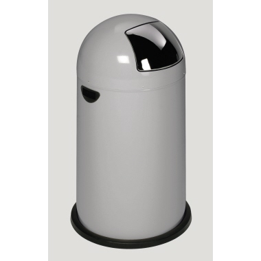 Abfalleimer VAR 43081 33l silber 
