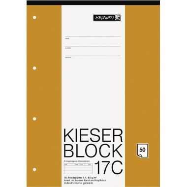 Kieserblock Brunnen 1042927 A4 liniert 1042927