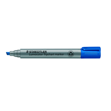 Flipchartmarker Staedtler 356 B blau Lau 2-5mm, Keilspitze