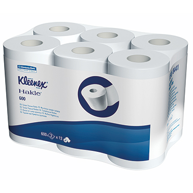 Toilettenp. Kleenex 2lagig 600Blatt weiß 