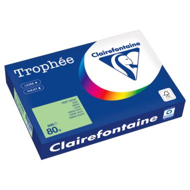 Kopierpapier Clairefontaine 1777C A4 80g grün 500 Blatt