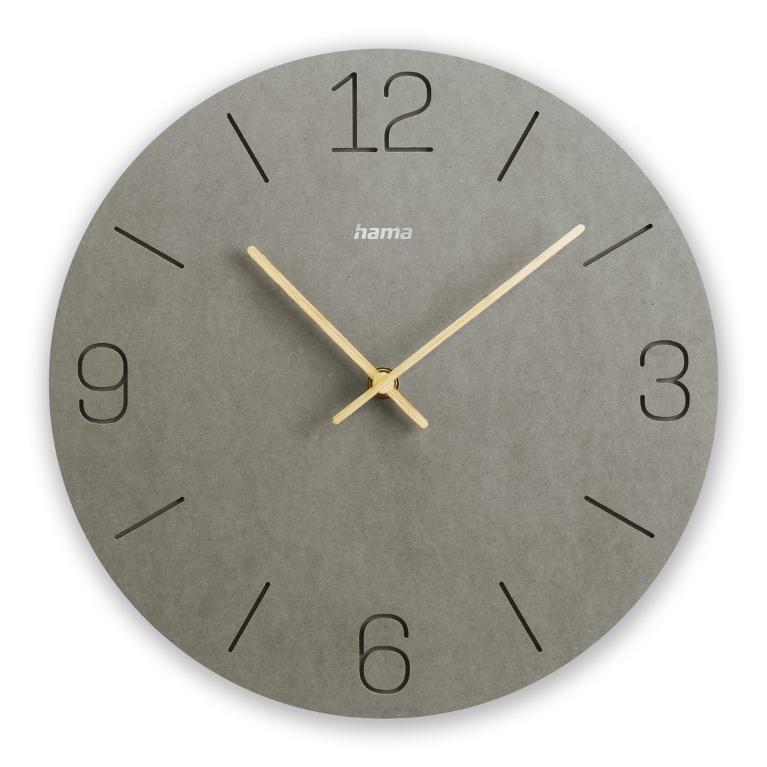 Wanduhr Hama 185881 Kreta Ø-30cm grau