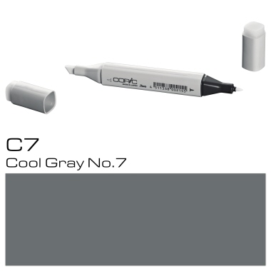 Marker Copic C7 Magnetoplan cool grey 7 20075