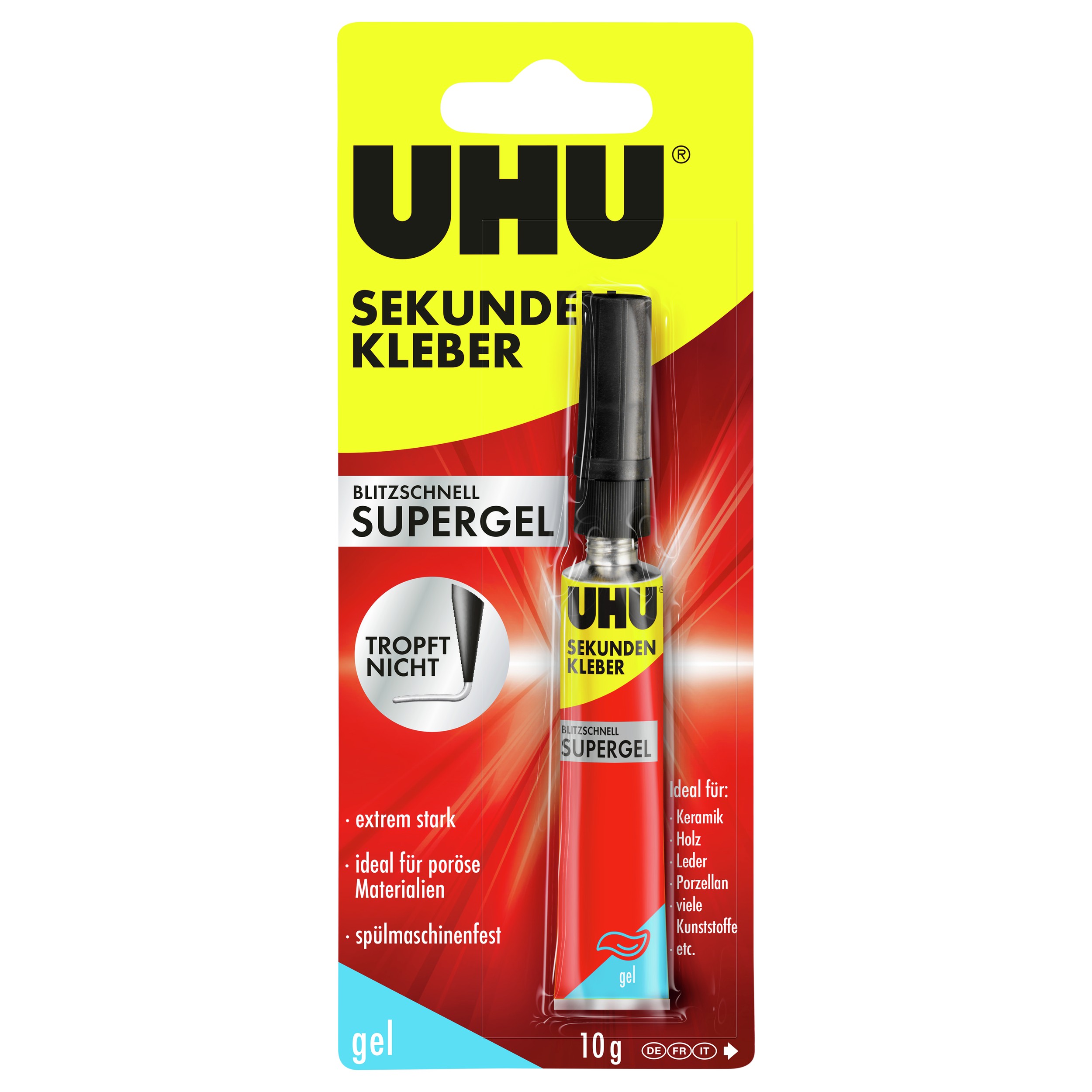 Klebstoff Uhu Sekundenkleber 48720 10g 
