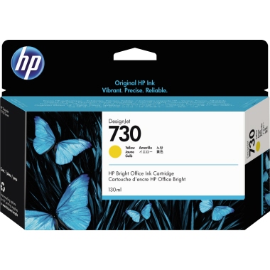 Tintenpa. HP 730 P2V64A yellow 