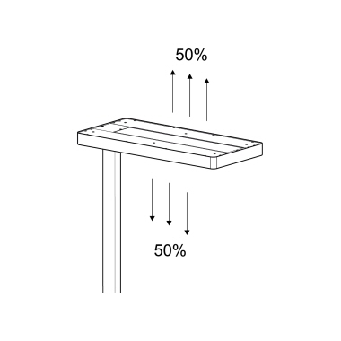 LED-Standleuchte MAULjaval schw 8258490 schwarz