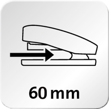 Heftgerät Novus B4FC schwarz bis 50 Blatt, Flat-clinch