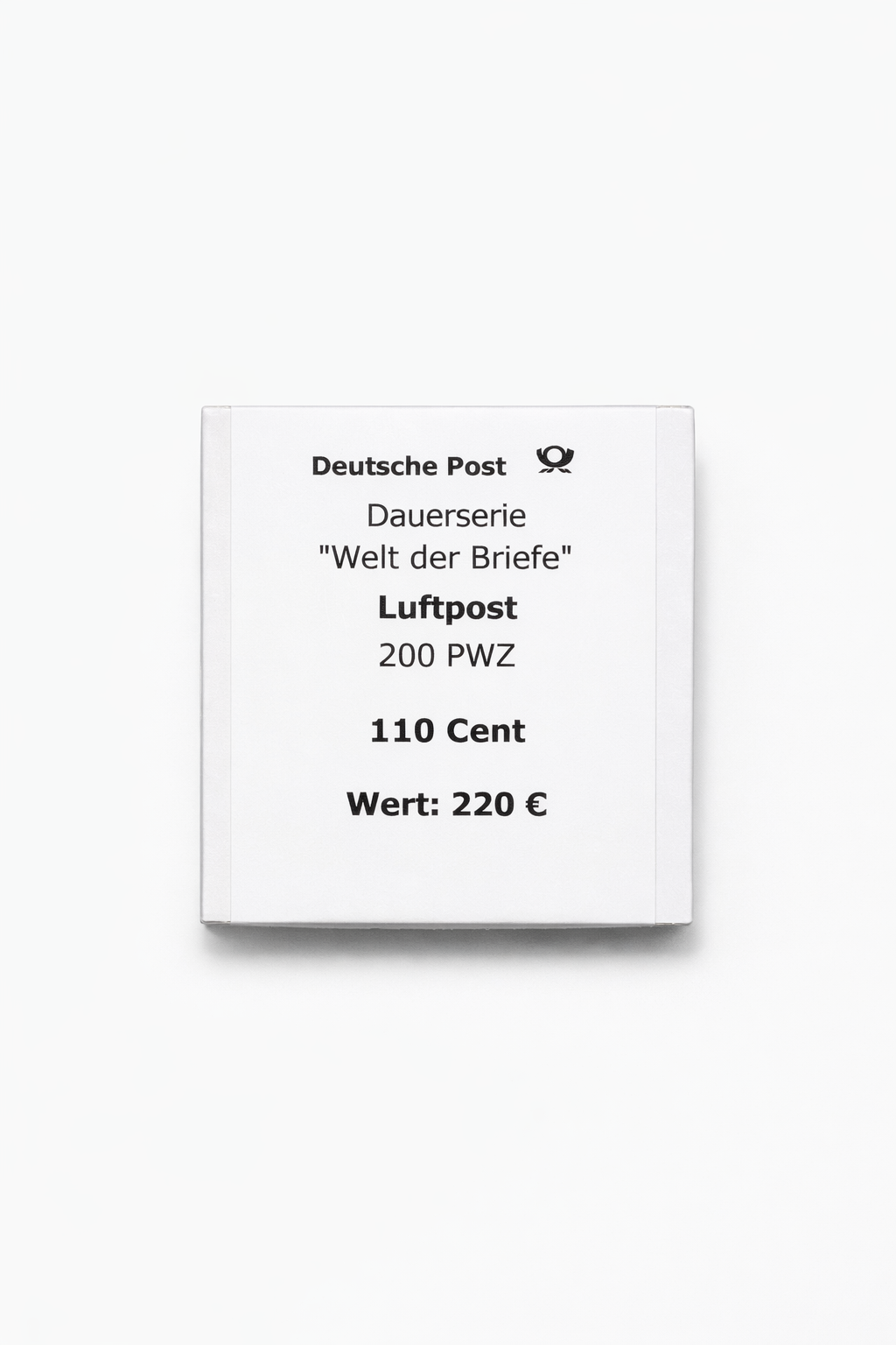 Briefmarke 1,10 EUR Luftpost 200er nk 