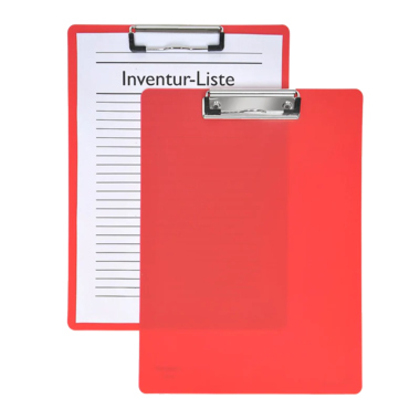 Klemmbrett FolderSys A4 80001 rot PP