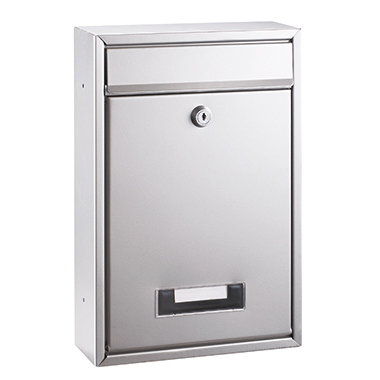Briefkasten ALCO 8602 32x21,5x8,5cm silber
