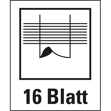 Locher Novus B216 blau bis 16 Blatt