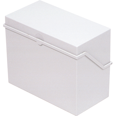 Karteibox A5 quer grau Für 500 Karten