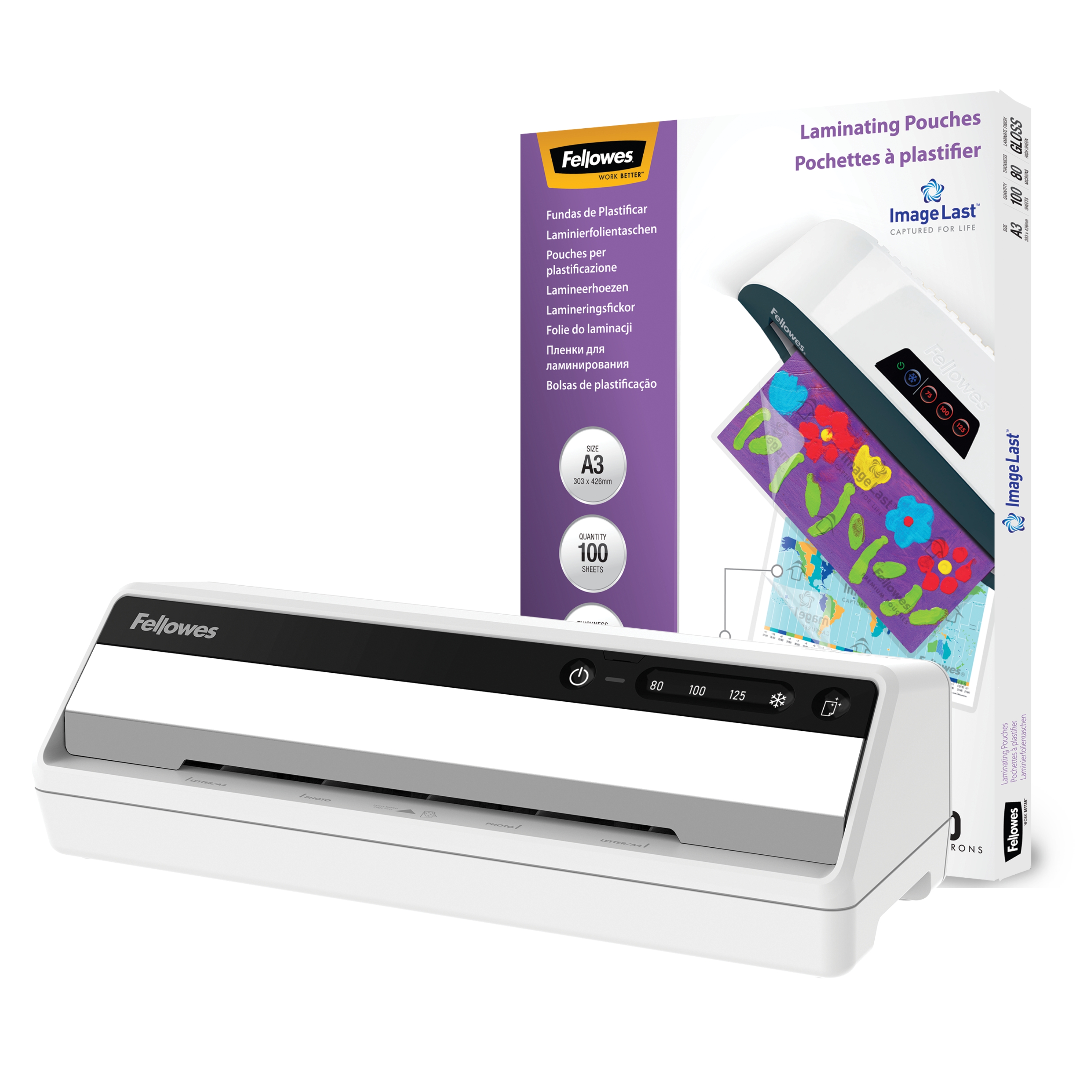 Laminiergerät Fellowes Saturn A3 230V EU Bonus Pack