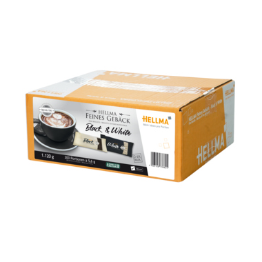 Gebäck Hellma Black & White 
