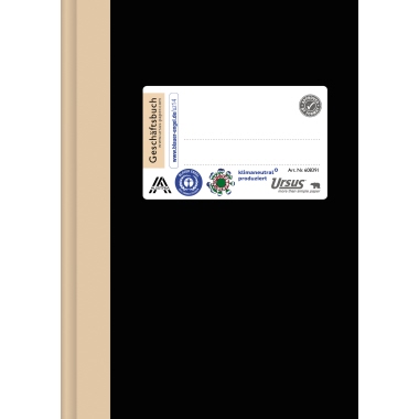 Geschäftsbuch Staufen 608391 A6 kariert 96 Blatt 