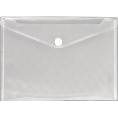 Sichttasche Veloflex A4 PP transparent 250my, mit Klettverschluss