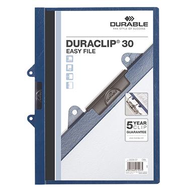 Klemmmappe DURABLE 2229 A4 blau 