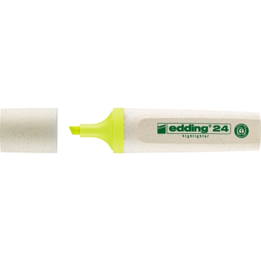 Textmarker edding 24 EcoLine 2-5mm gelb Keilspitze