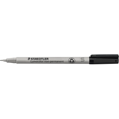 OHP-Marker Staedtler 311S Lumocolor schw Wasserlöslich, 0,4mm