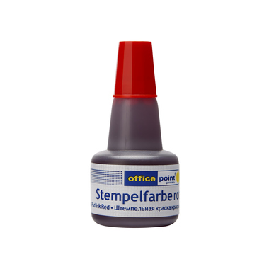 Stempelfarbe 30ml ohne Öl rot 
