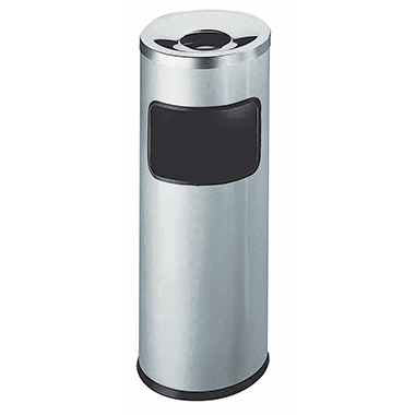 Papierkorb DURABLE 3332 SAFE silber 17 Liter