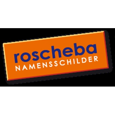 Namenssch. Roscheba N25-2.C17-2 90x55mm Aus Hartfolie Mit Magnetverschluss