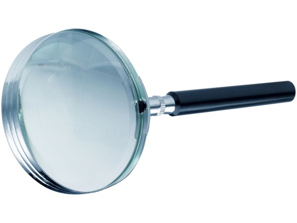 Leselupe Alco 1274 Ø 75 mm, vernickelt 