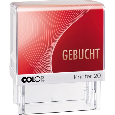 Stempel COLOP® Printer 20 Gebucht 