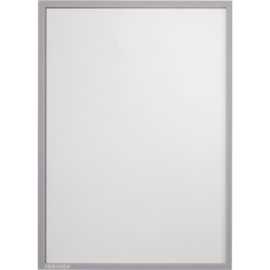 Infotasche Franken ITSA4M A4 grau Magnetisch