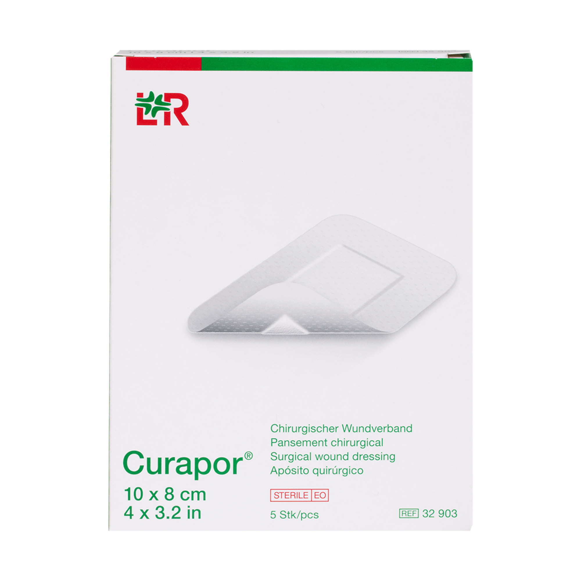 Sterilverband SÖHNGEN® 1009356 100x90mm aluderm®-Aluplast