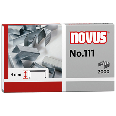 Heftklammer Novus 111 verzinkt 