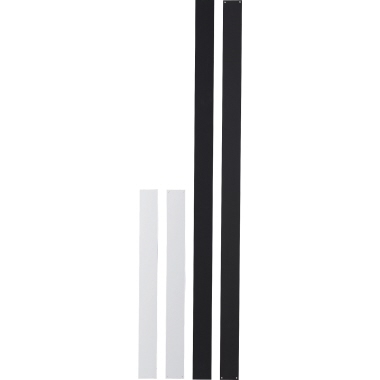 Magnetwandleiste ALCO 691 schwarz 5x100cm