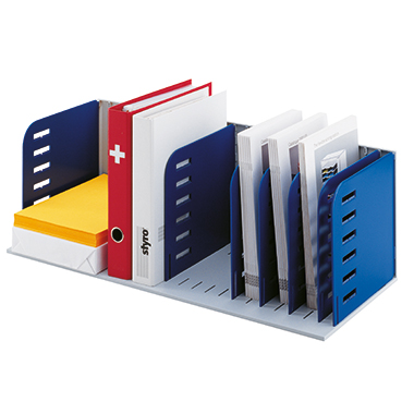 Belegfach Styrorac  grau/blau 72,3x24,8x30,4cm, 282-03007.38