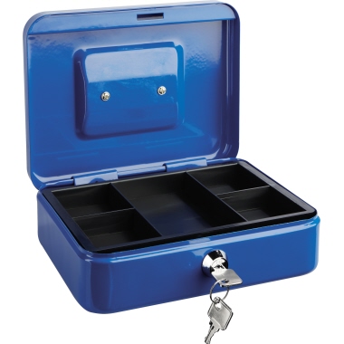 Geldkassette ALCO 200x150x75mm blau 