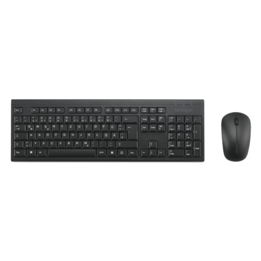 Tastatur-Maus Kensington KM150EQ schwarz kabellos
