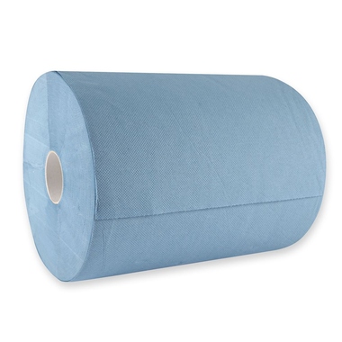 Putztuchrolle für Mensch 304811 3-lagig blau
