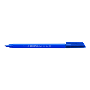 Faserschreiber Staedtler 326 blau Noris Club, 1,0mm