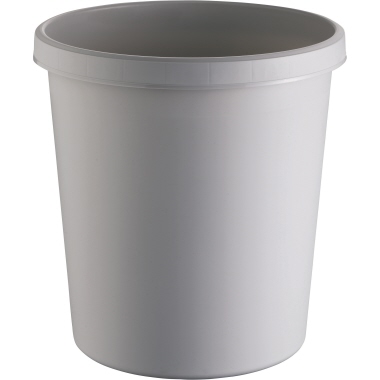 Papierkorb Helit 61058 18L mittelgrau 