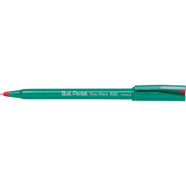 Tintenroller Pentel R50 rot 0,4mm